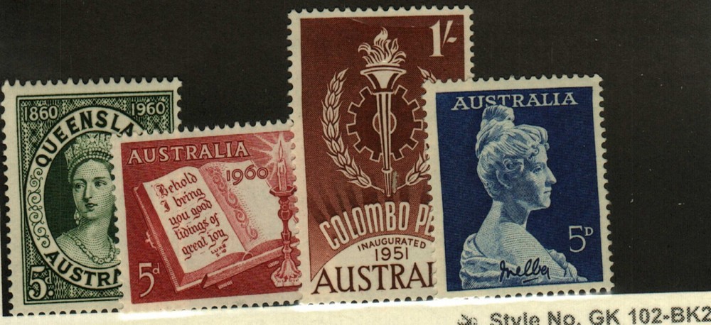 Australia #338-41 MNH