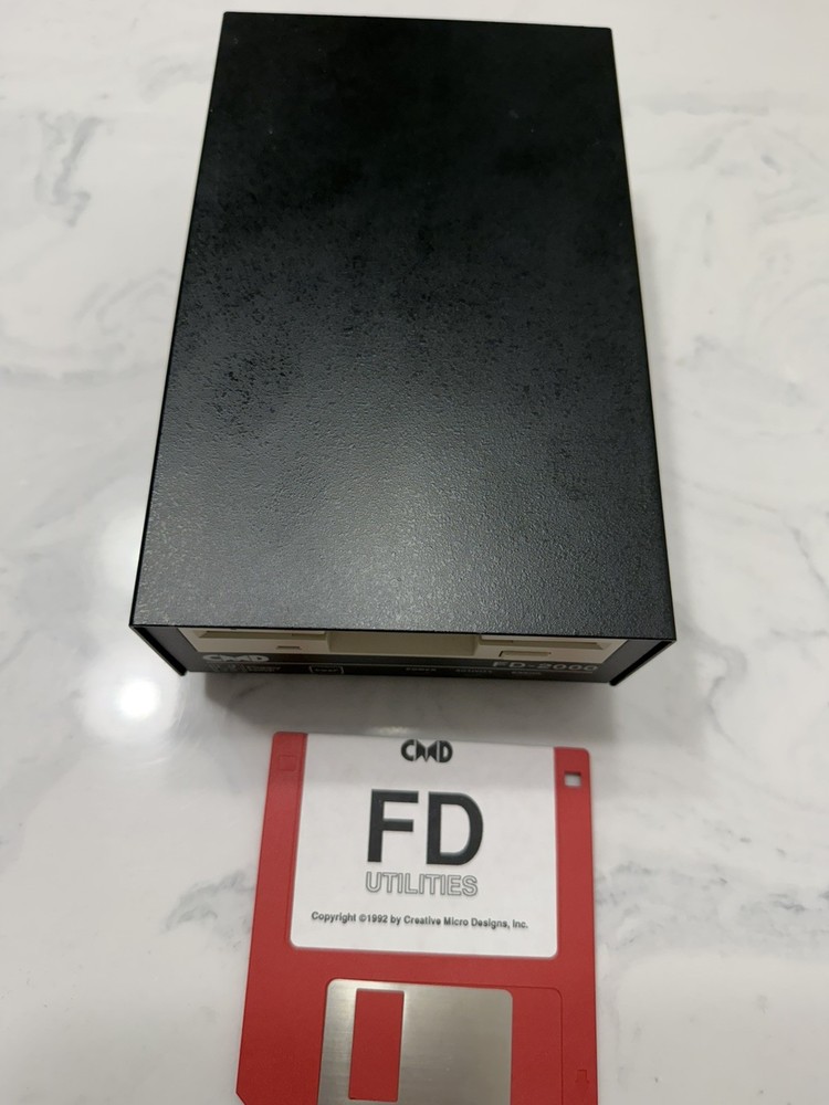 ORIGINAL CMD FD-2000 3.5" Floppy Drive for C64/C128 Commodore 64