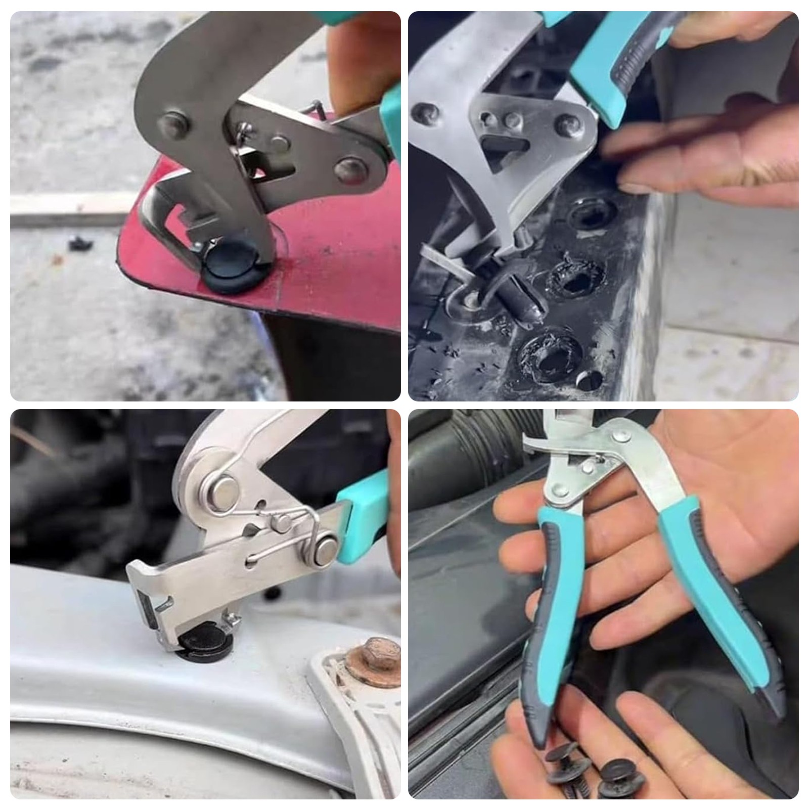 Car Trim Clip Pliers Disassembly Tools Durable Automotive Snap Fastener Remover