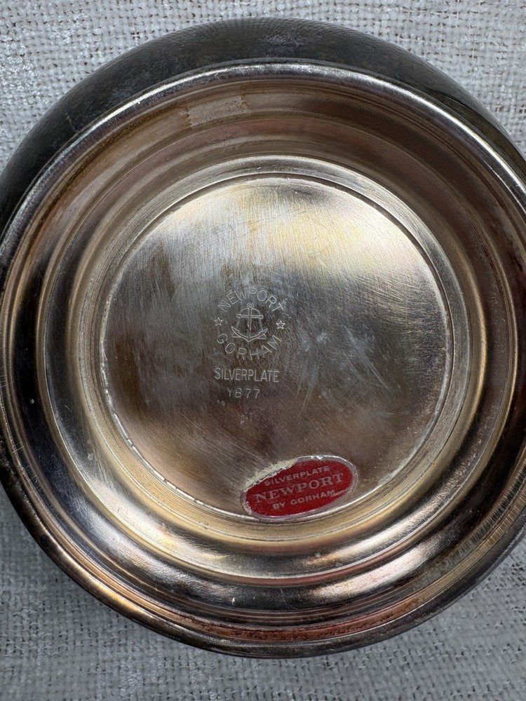 Vintage Silver Plated Newport by Gorham Dish Bowl