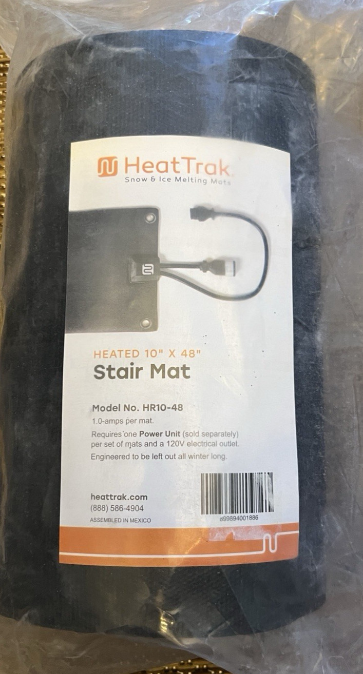 Heat Trak HR10-48 Stair Mat 10"x48" **POWER UNIT NOT INCLUDED**