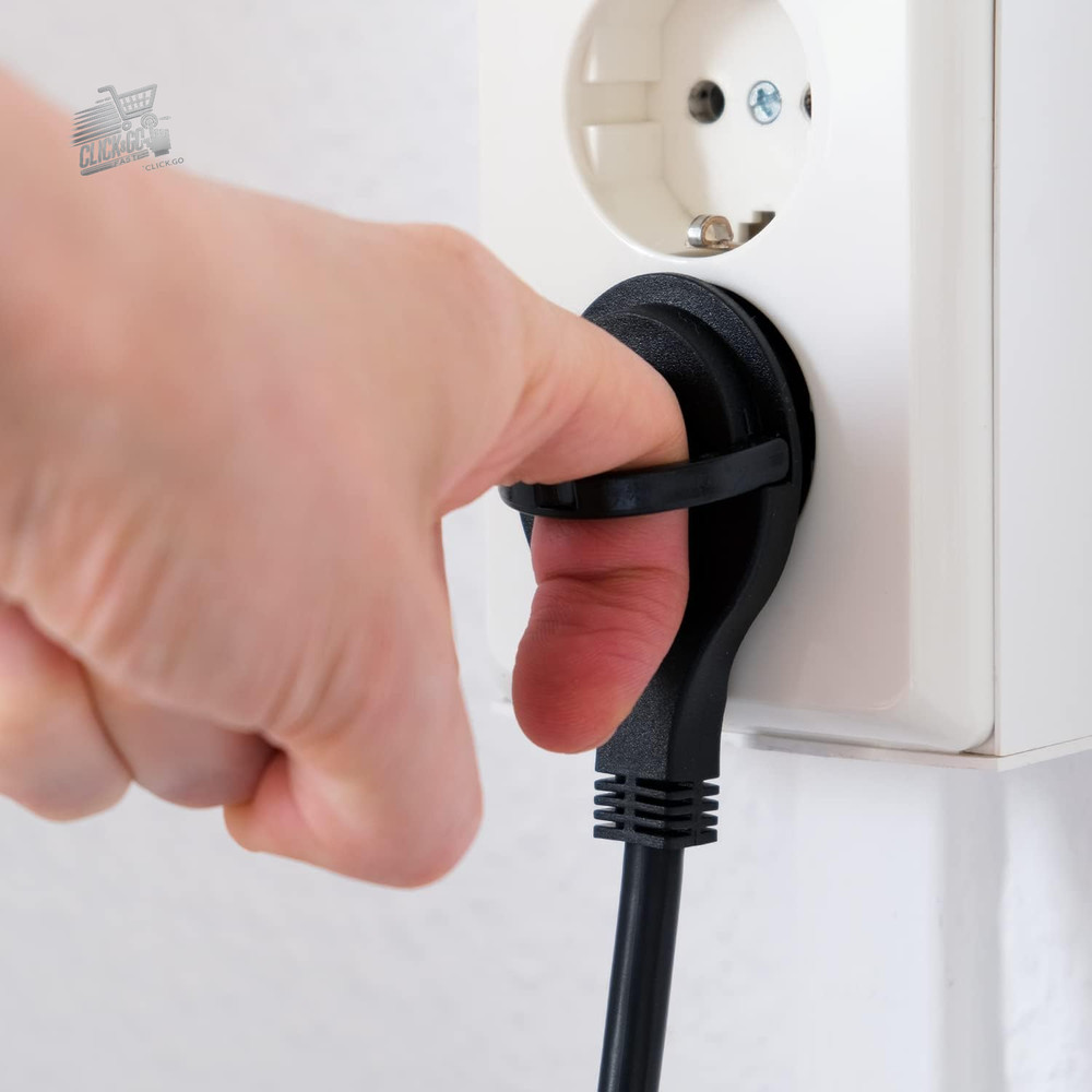 6 Outlet Compartments With Flat Connector Electrical Cable for Inter