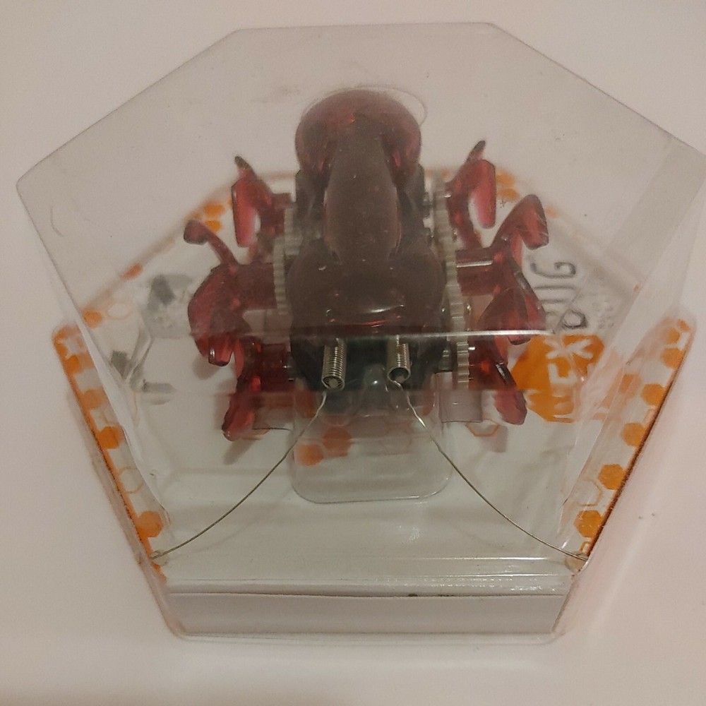 Hex bug Ant Micro Robotic Creature Red 3 inch see details