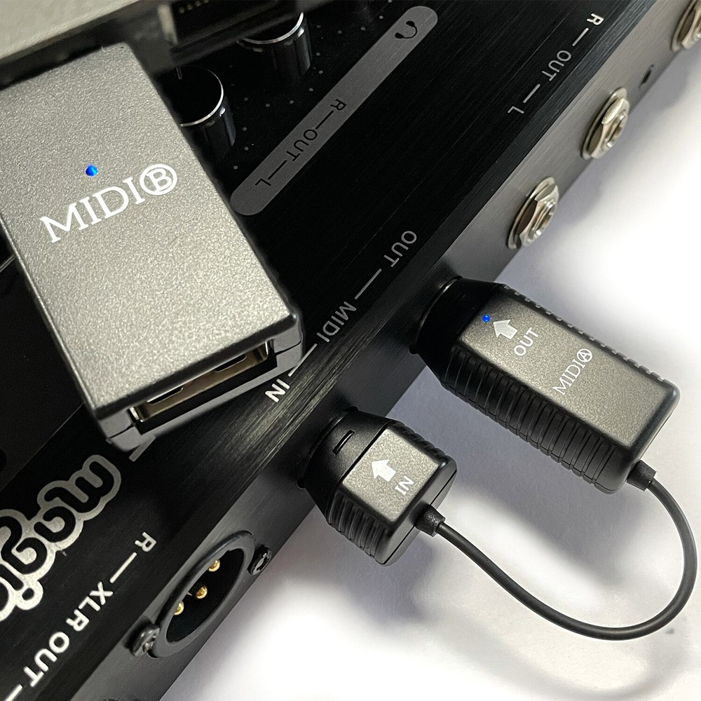 M-VAVE MS1 Mini Wireless Transmission System MIDI Wireless Adapter Plug Play