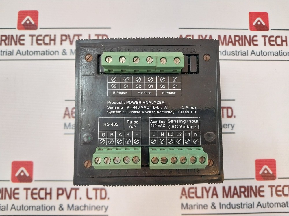 Beemet PA-96 Power Analyzer 3 Phase 4 Wire 90-270V AC