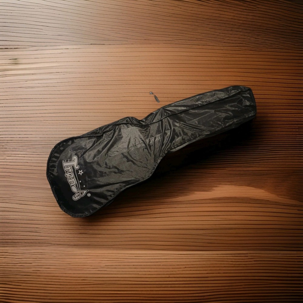 21” Soprano Ukulele Black Beginner Kit w/ Bag Tuner Strings