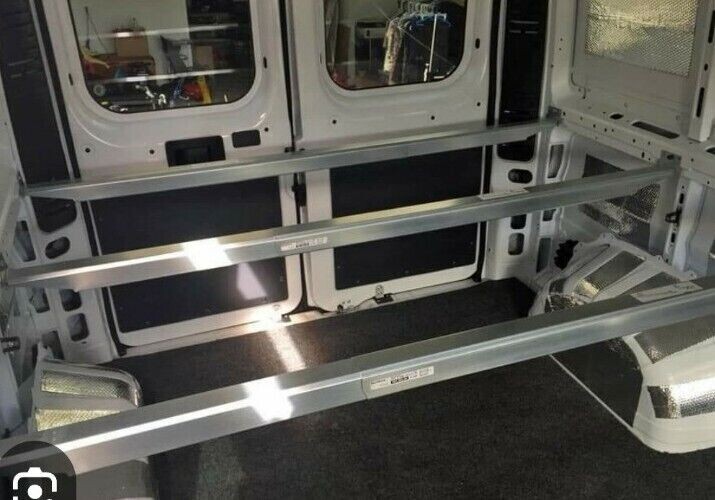 2x Beam Camper Van Twin Bed Central Support Adjustable 55" to 79" Sleeper