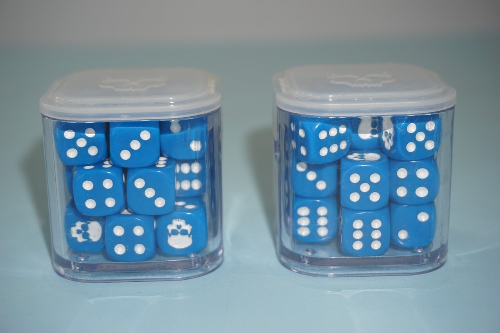 Warhammer Games Workshop Skull Dice Cube x 2