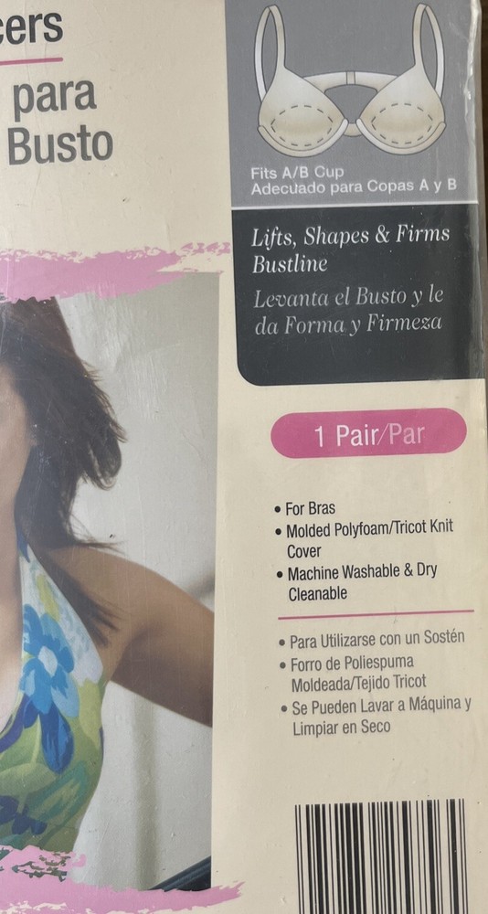 DRITZ PUSH UP BUST ENHANCERS A/B Cup