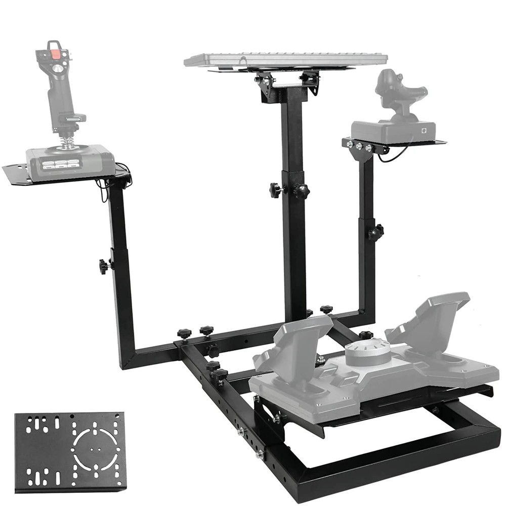 Zootopo Flight Simulator Cockpit Stand Fit Thrustmaster HOTAS Warthog Logitech