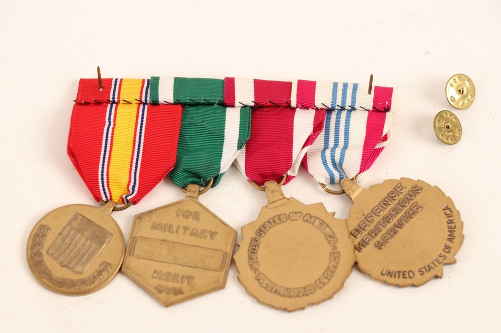 Original Global War on Terror Parade Mounted Medal Set