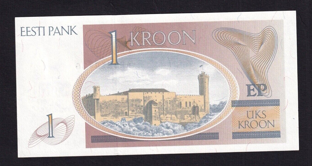 Estonia 1 Kroon 1992 P-69 UNC