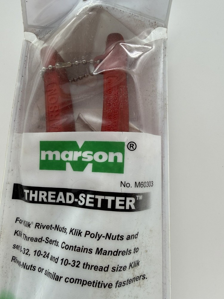 MARSON M60303 TOOL - FOR KLIK RIVET-NUTS, KLIK POLY NUTS & KLIK THREAD-SERTS