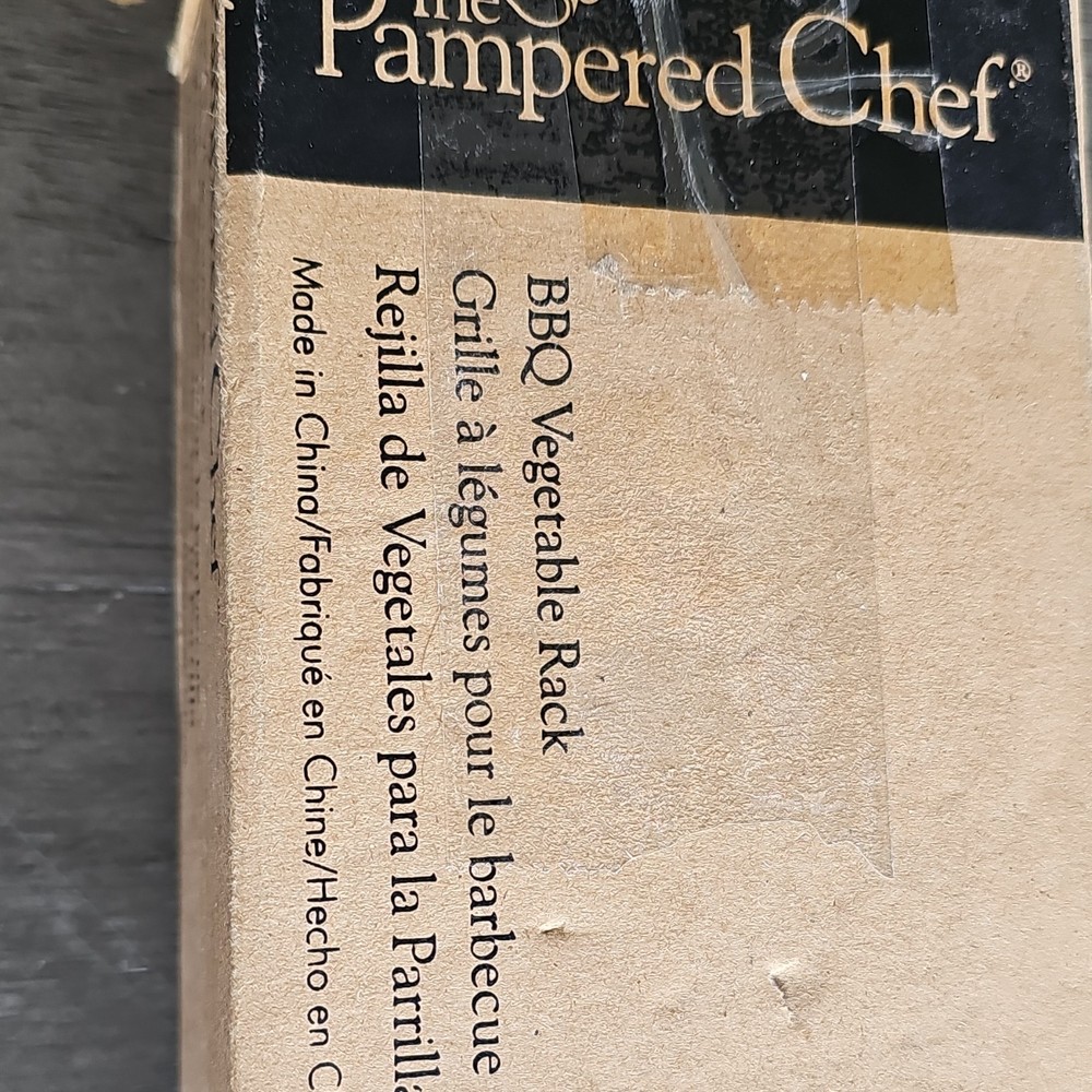 Pampered Chef Vegetable Rack Model 2712 BBQ Grill Accessory