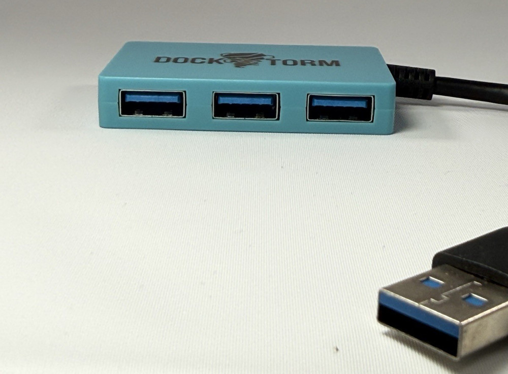 DOCK-TORM USB 4-Port Extender Dock Hub