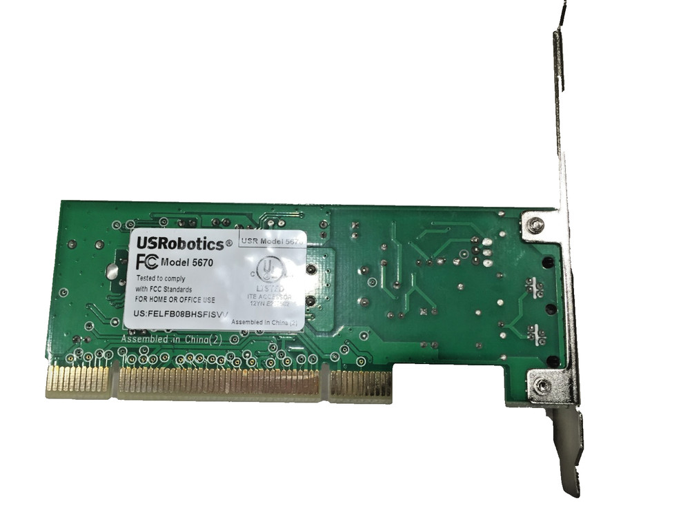 US Robotics USR5670 PCI FAX Modem Card