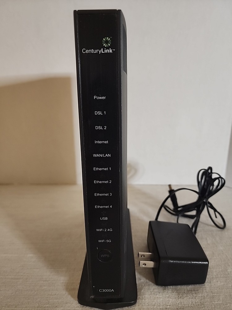 CenturyLink Actiontec C3000A DSL Modem Fast Wireless WiFi