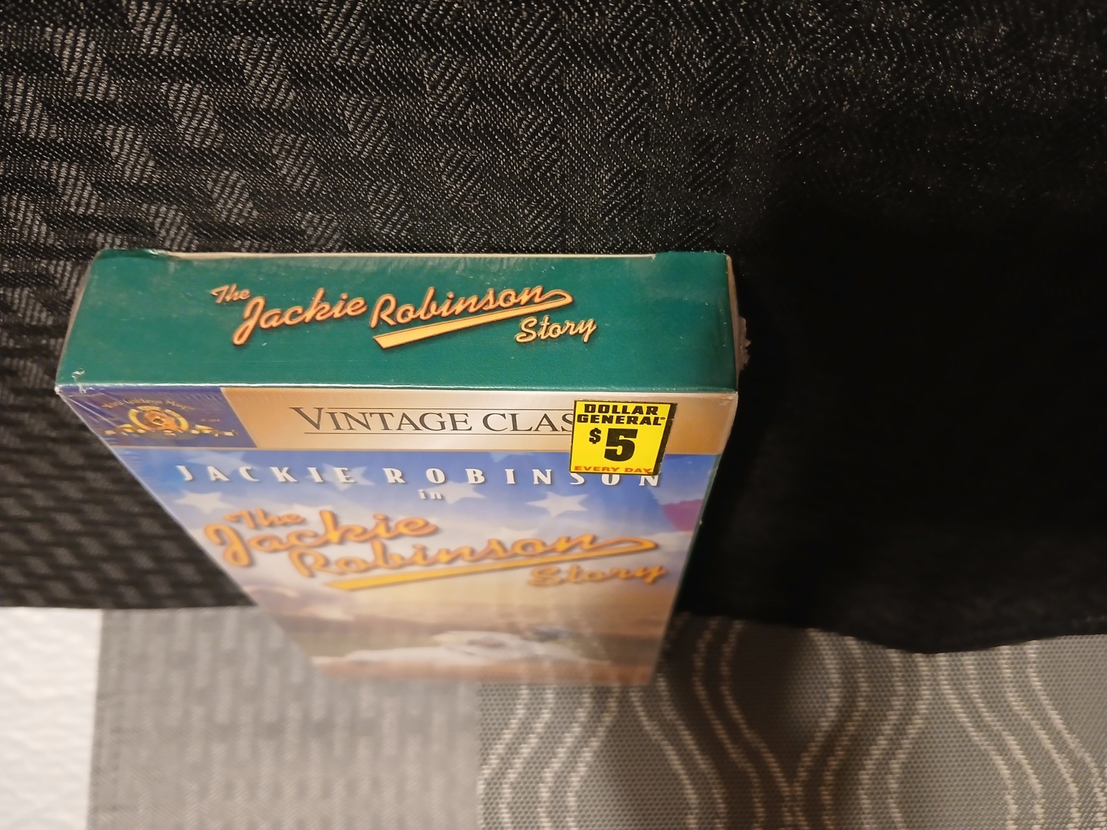 JACKIE ROBINSON in VINTAGE CLASSICS Jackie Robinson Story VHS