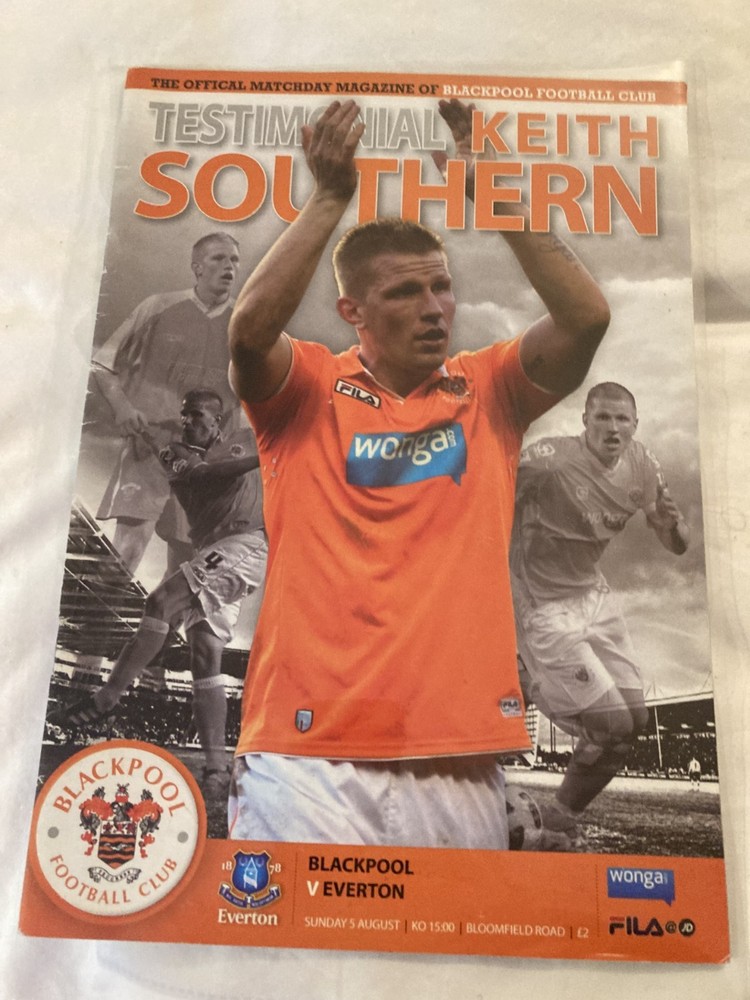 Keith Southern Testimonial Blackpool 2012