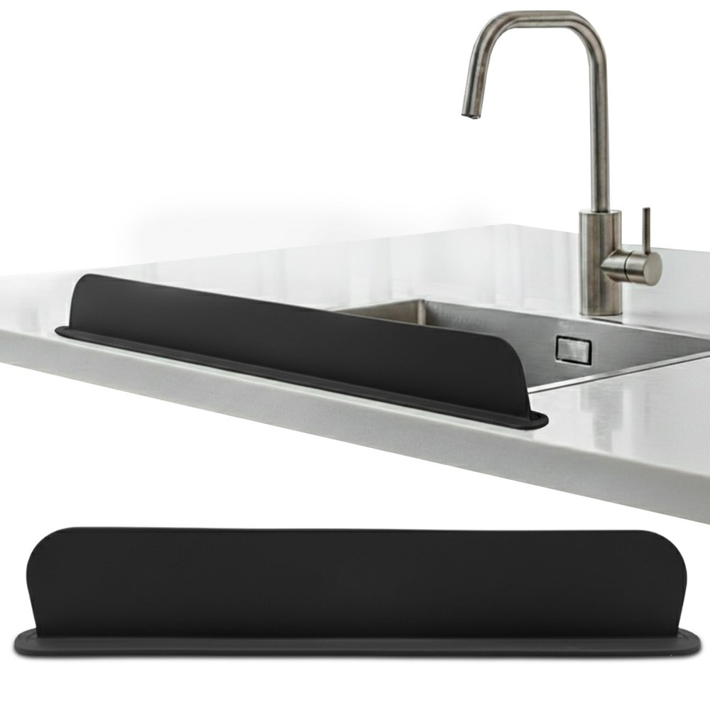 Silicone Sink Splash Guard | Water Splash Guard Backsplash Protector for Kitc...