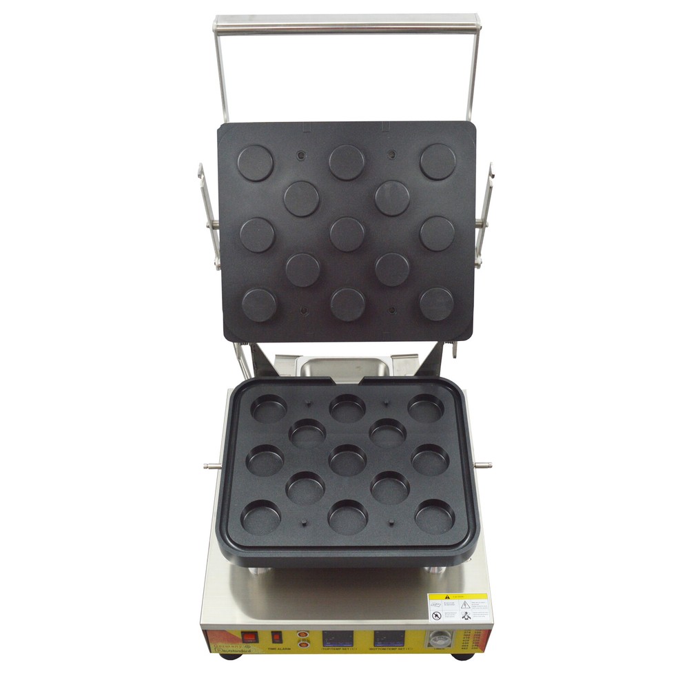 Commercial Donut Waffle Crispy Pie Nonstick Machine Replaceable Template 110V
