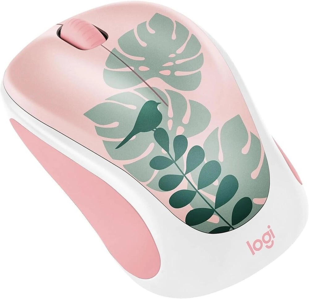 Logitech Design Collection M317c Wireless Optical Mouse - Chirpy Bird (Sealed)