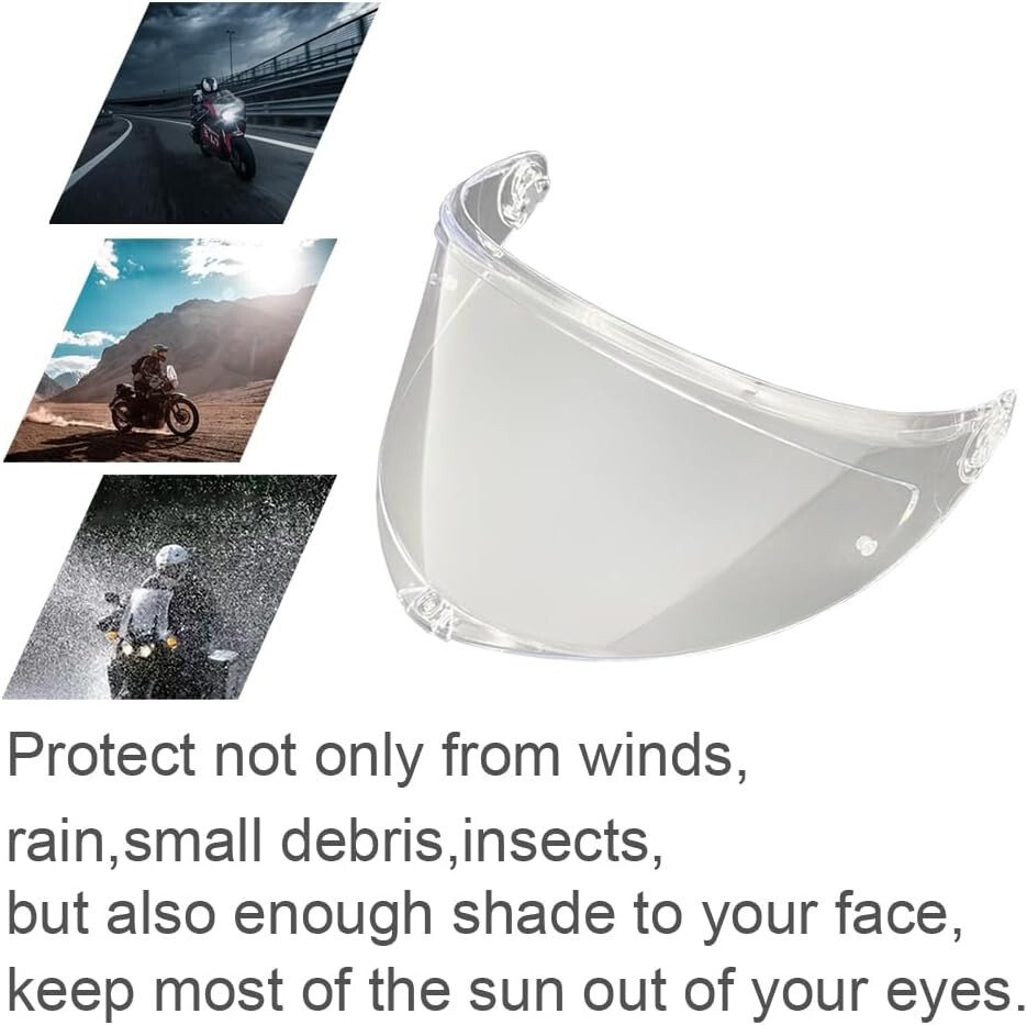Photochromic Shield Helmet Visor Windscreen Len Peak for K6 K6S