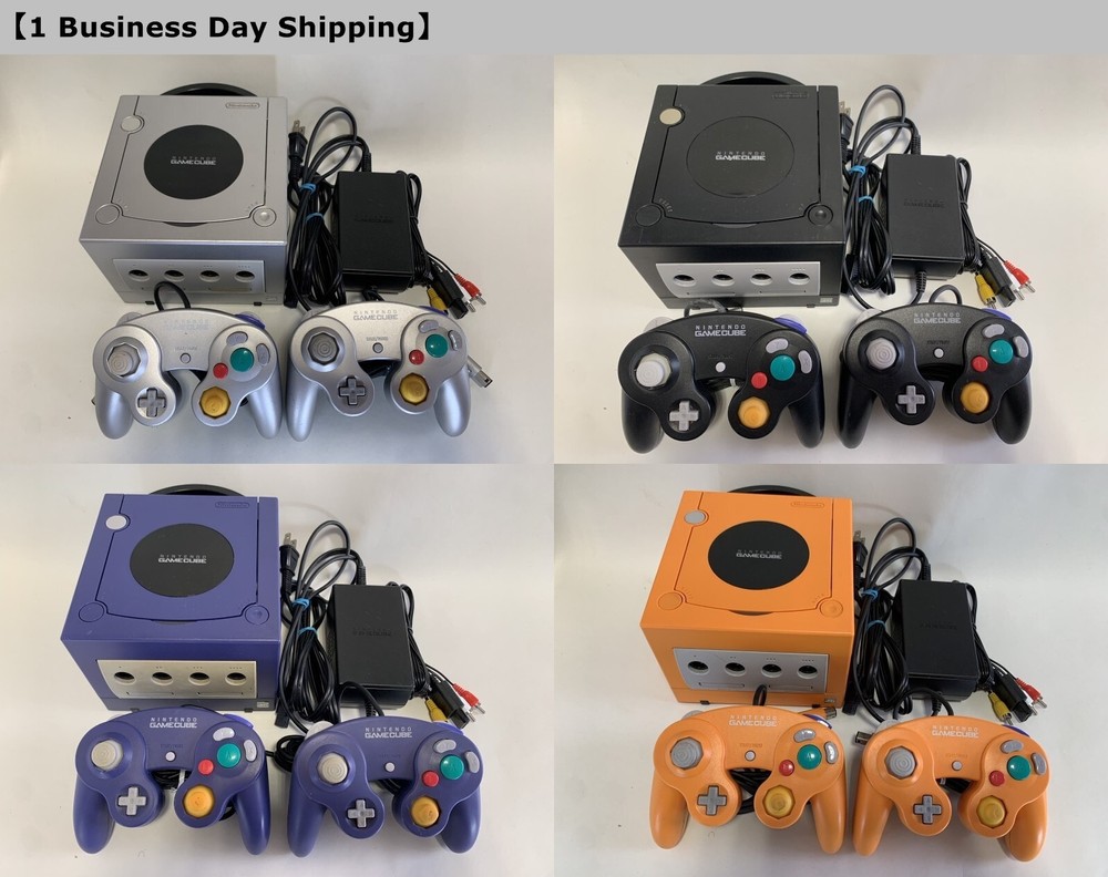 Nintendo GameCube Console + Controller +Accessory Choose Color NGC NTSC-U/C