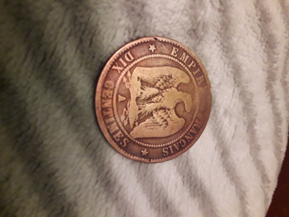 1856 DIX CENTIMES NAPOLEON 3