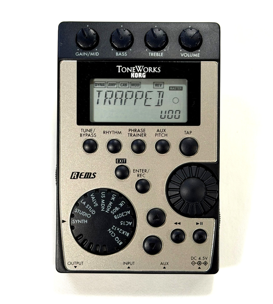 KORG Pandora PX4D Guitar Multi-Effect Processor with Clip