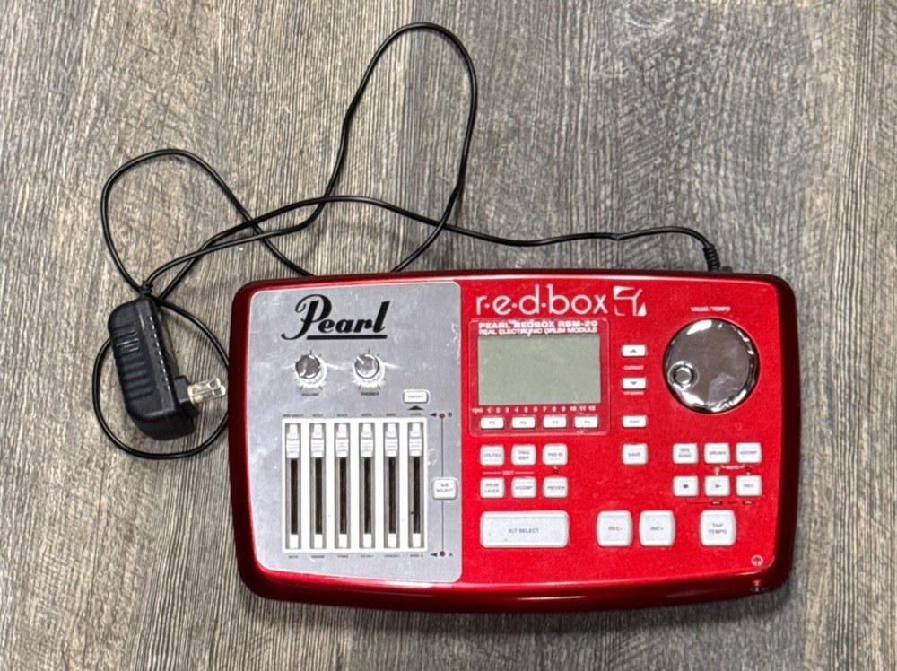 Pearl Redbox RBM-20 Real Electronic Drum Module - Working!!