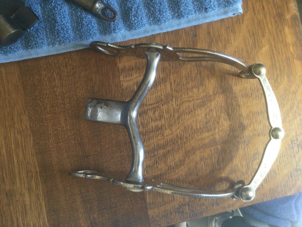 Vintage Silver Horse Bit