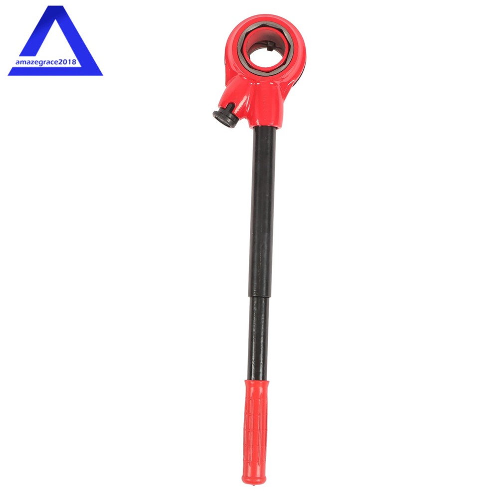 Ratchet Pipe Threader Handheld Pipe Threading Tool w/5 Dies Set + Pipe Cutter