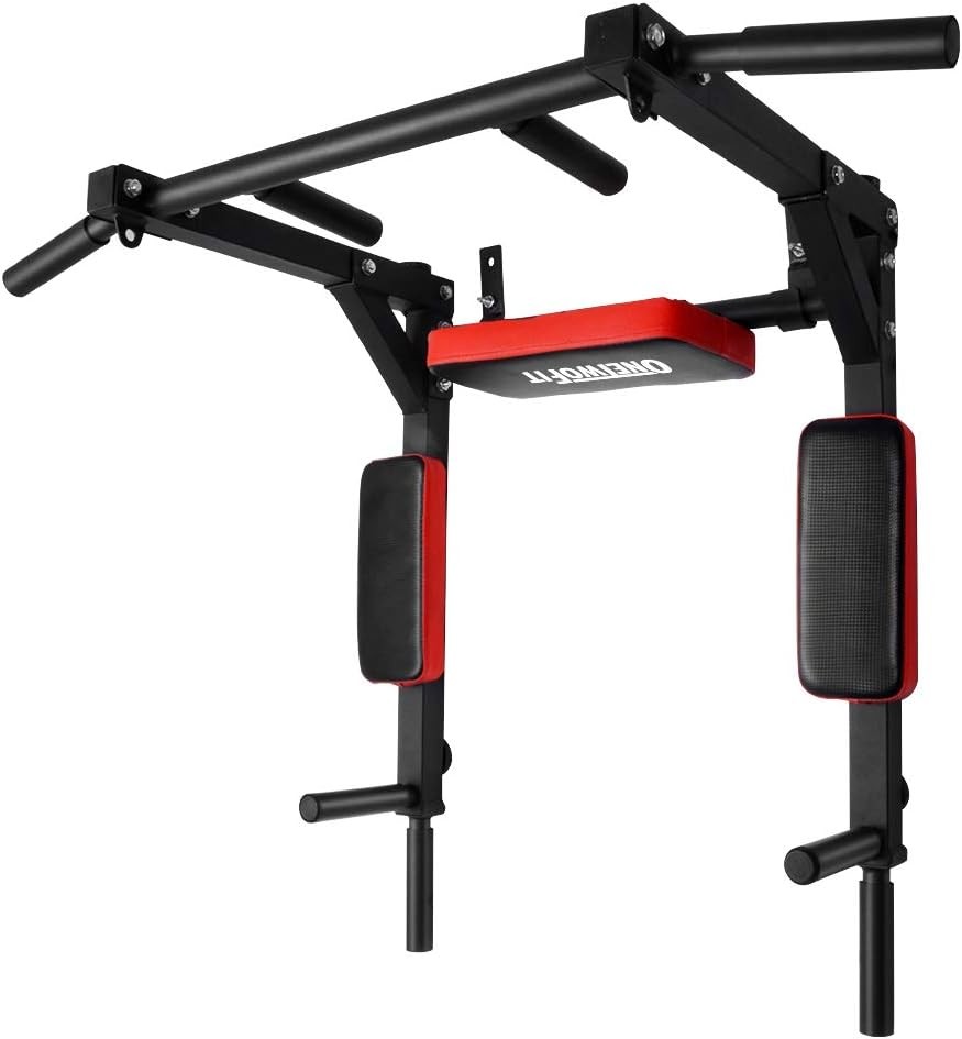 Multifunctional Wall Mounted Pull Up Bar Chin Up bar Dip Station