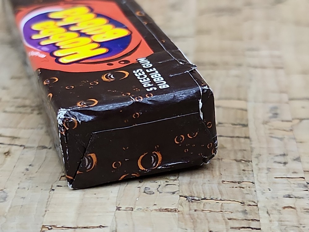 HUBBA BUBBA A&W Root Beer Bubble Gum 5 Pc Package Container Candy NOS Vintage