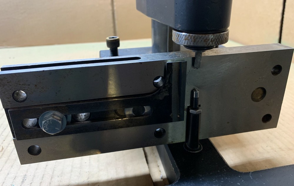 MACHINIST Table-Edge Quality Control OD Check Gage - Adjusts - Clean - NICE