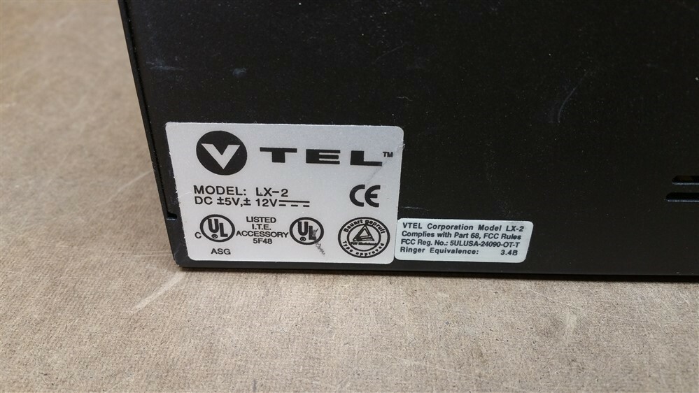 VTEL Enterprise Series LX2 Audio Video Microphone Controller Conferencing System