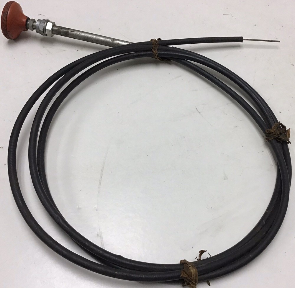 Vintage 10' PTO Control Cable