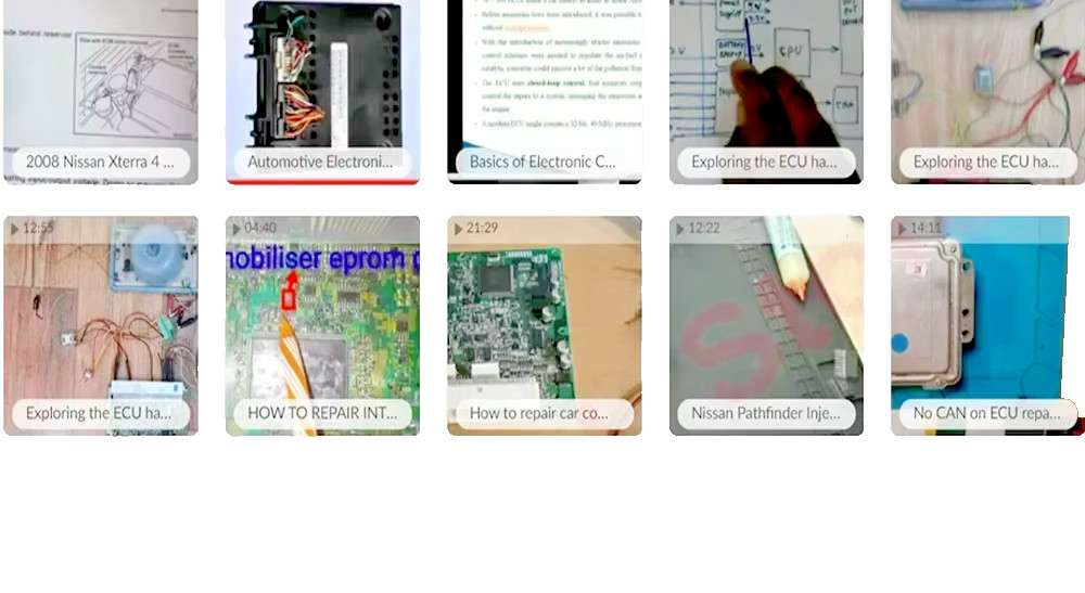 Autoscan ECU Repair & Diagnostic Training Guide - Educational Software + Cable