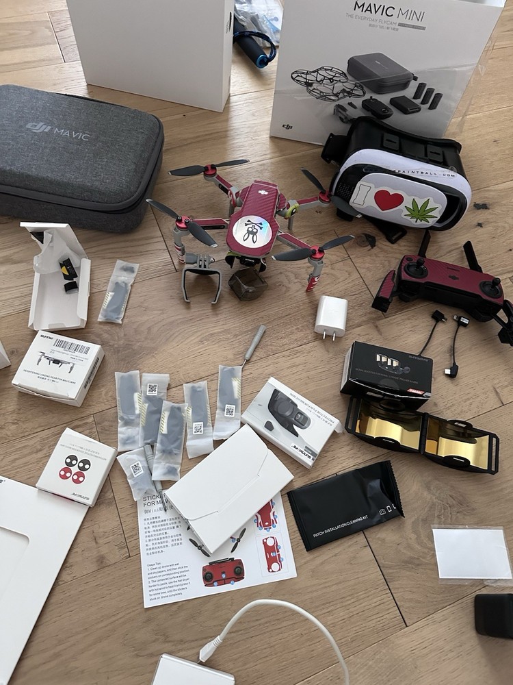 DRONE DJI MAVIC MINI Fly More Combo customization with all protection access