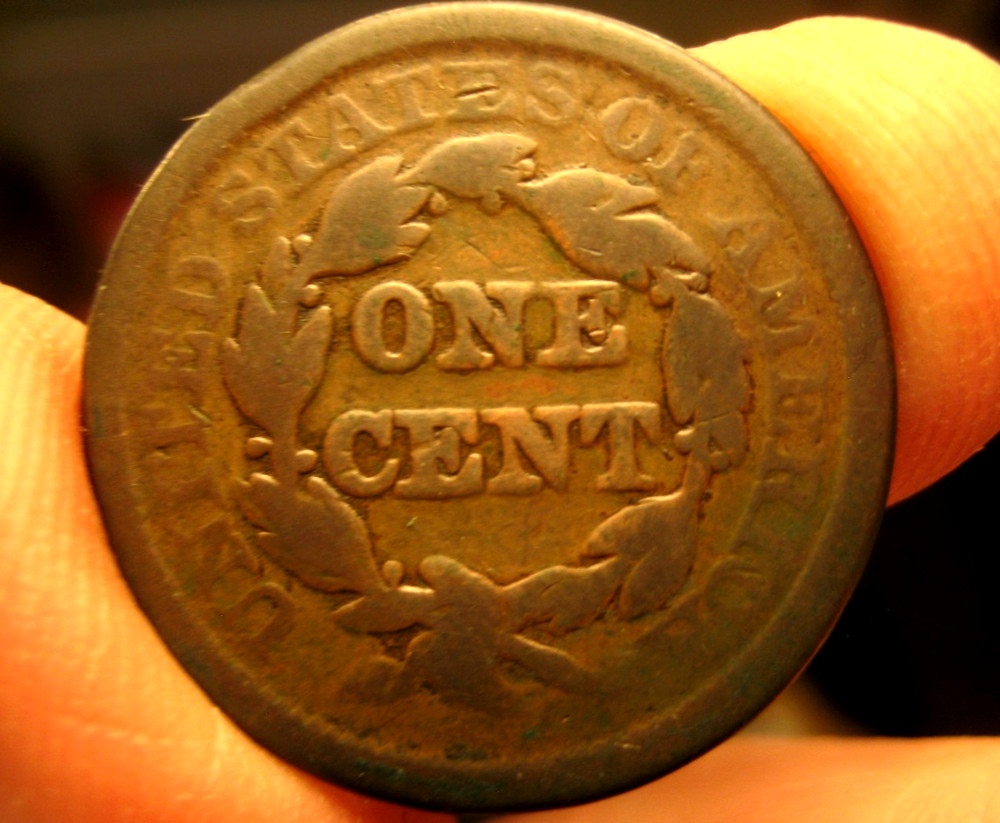 1846 LARGE CENT ~ Small Date ~ Good