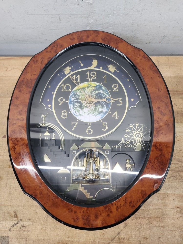 Vintage Rhythm Timecracker Cosmos Magic Motion Clock