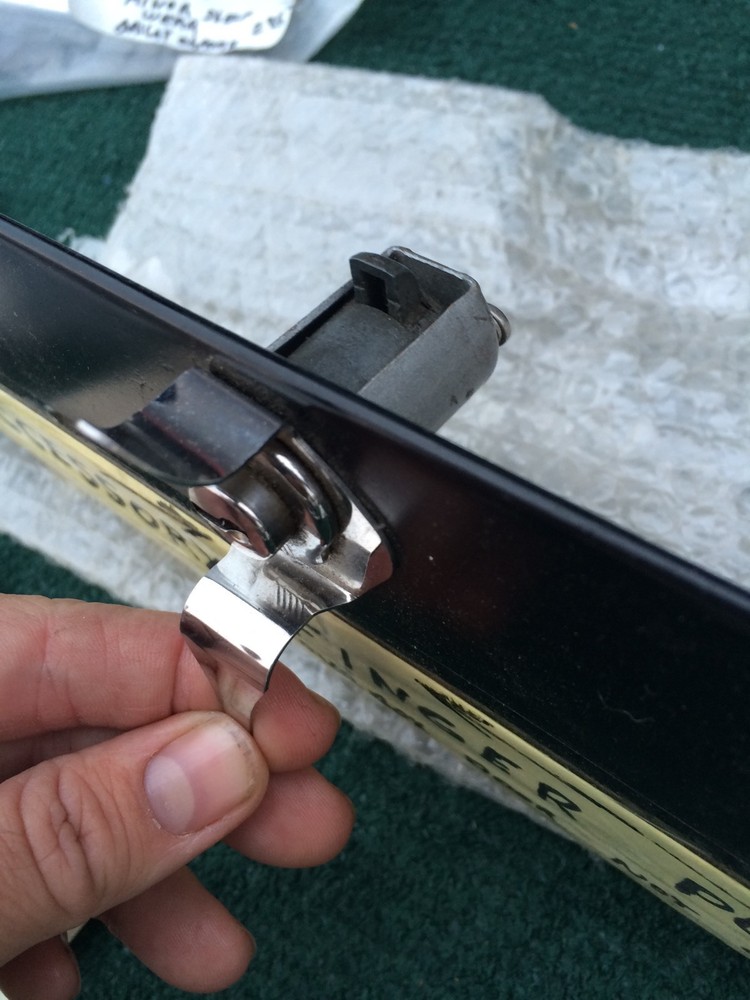 1942-1957 Chevrolet Accessory Glove Box Opener Pull Tab Finger Pull