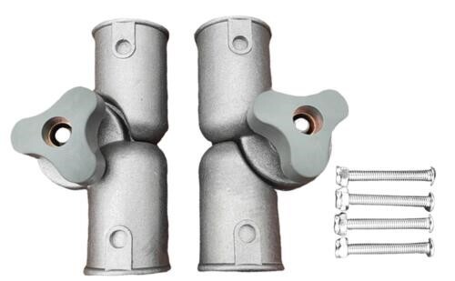 2 - Angle Adapter for poles -  Arm Converter Hardware Hinge - y