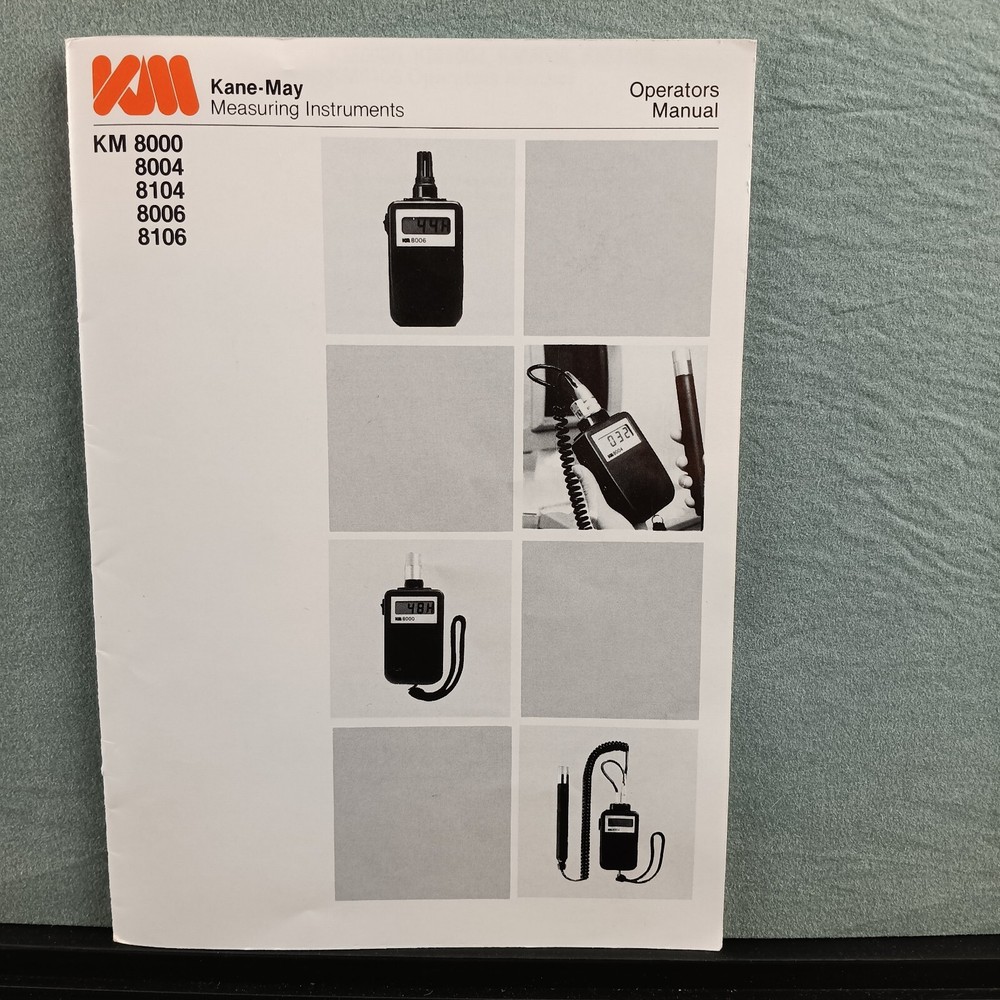 KM 8104 TEMPERATURE METER KANE MAY