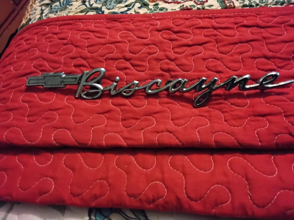 ONE 1961 BISCAYNE VINTAGE EMBLEM
