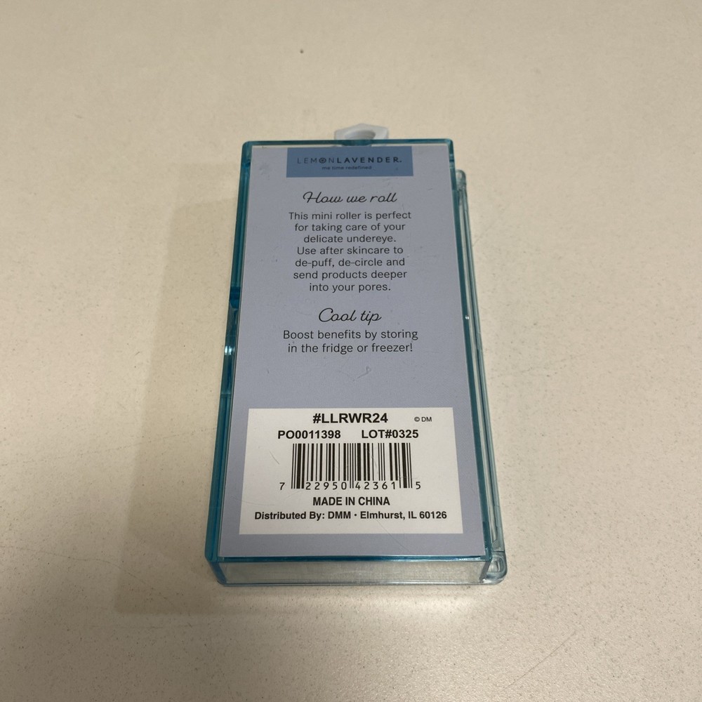 Lemon Lavender Roll With It Undereye Roller Blue