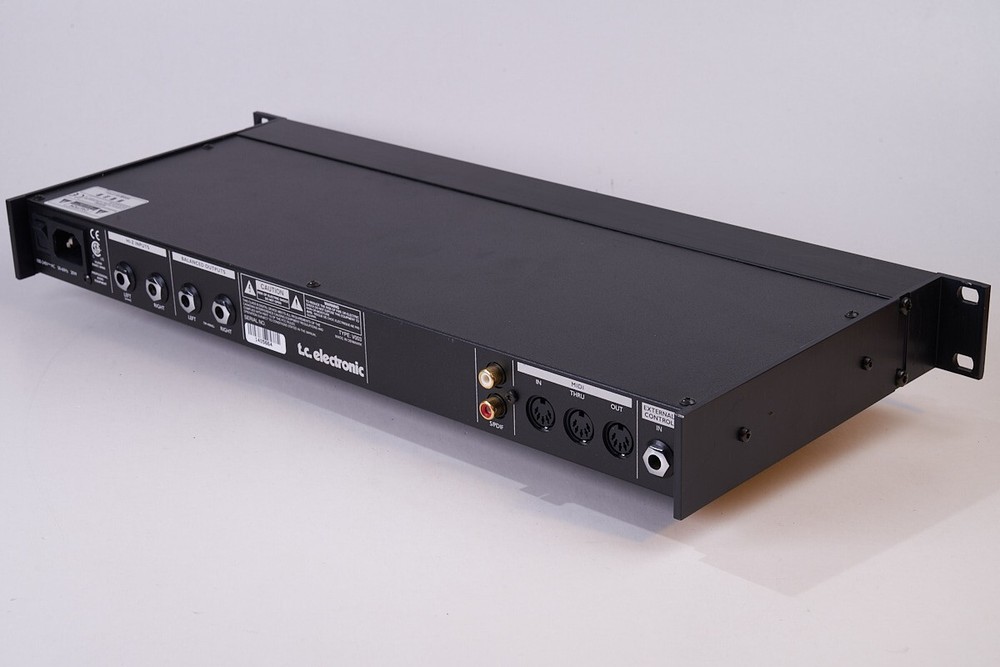 TC Electronic G-Force Digital Guitar Multi Effects Processor, 1U 1RU Rack Mount