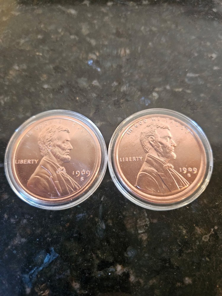 2 oz Copper Round Lincoln Cent