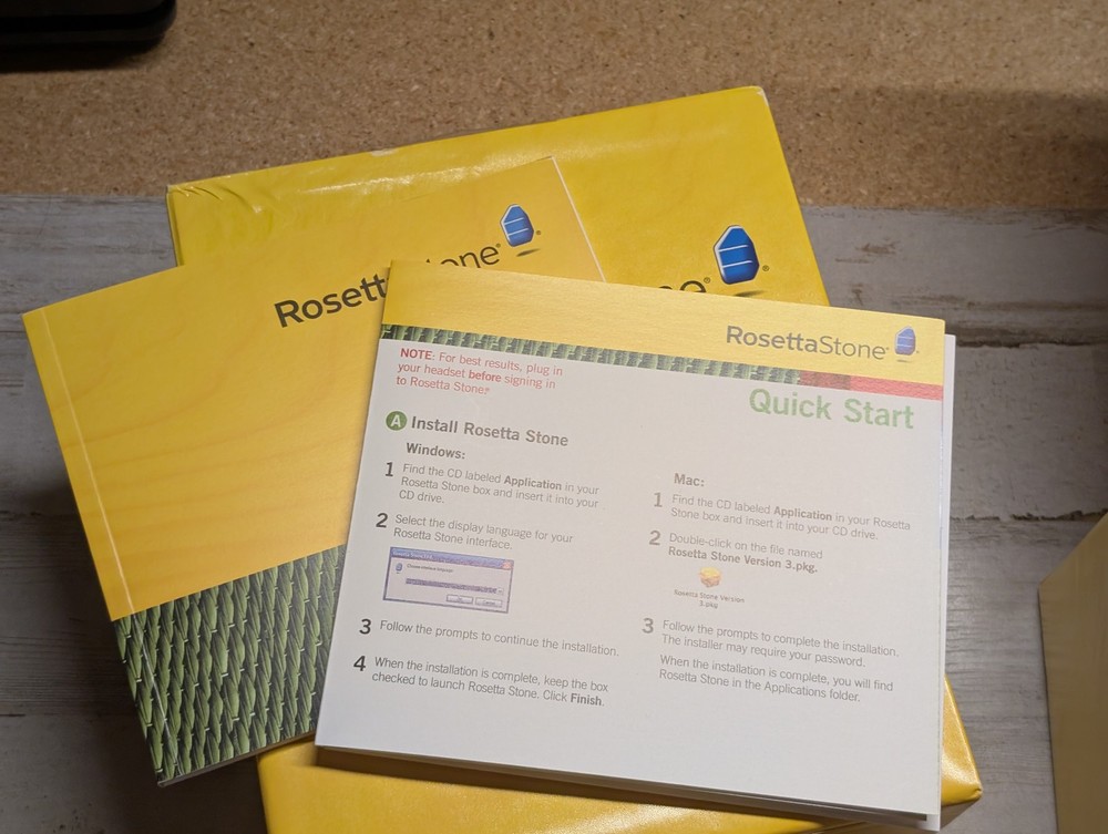 Rosetta Stone Japanese Level 1 2 3 Language Learning Software *READ*